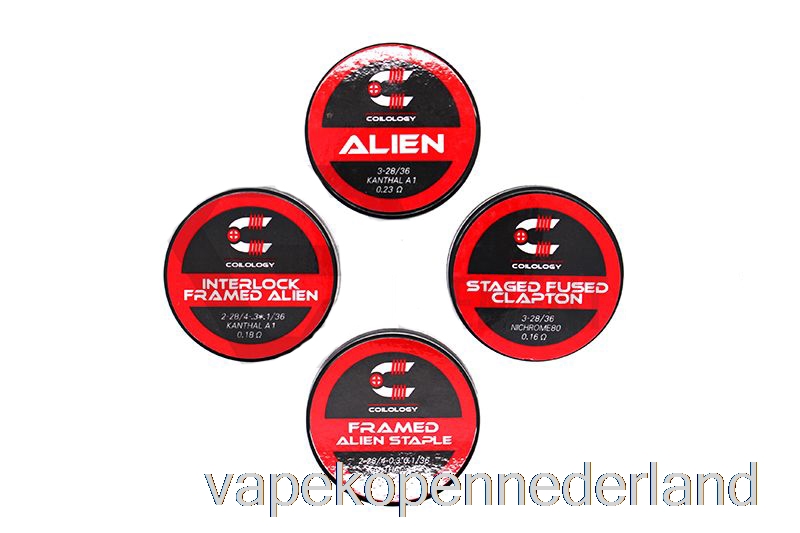 Elektronische Sigaret Vape Coilology Prestaties Vooraf Gebouwde Spoelen Mtl - 28g - 0.9ohm Ss316l